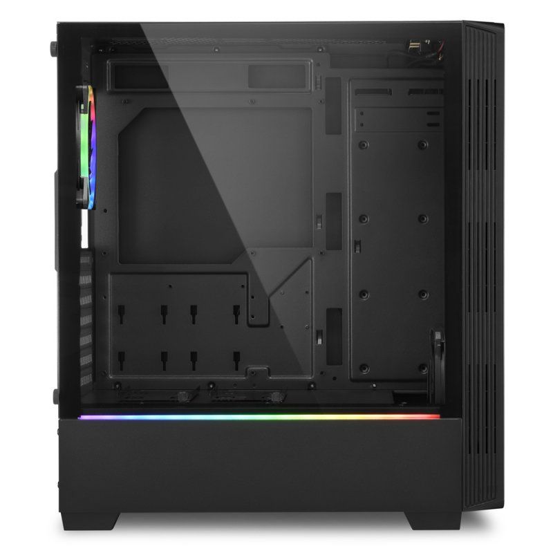 Sharkoon RGB LIT 100 Midi Tower Black