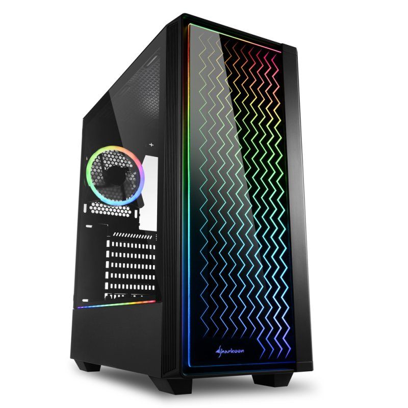 Sharkoon RGB LIT 200 Midi Tower Noir