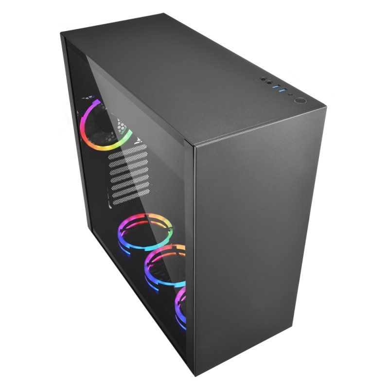 Sharkoon Pure Steel RGB Midi Tower Black