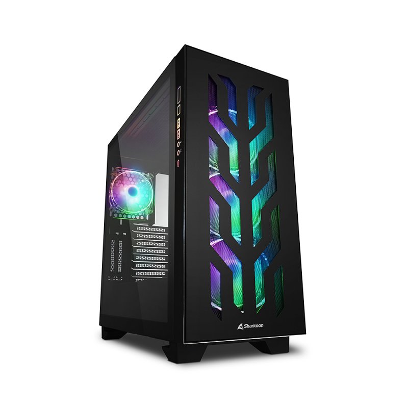 Sharkoon ELITE SHARK CA300T Tower Noir