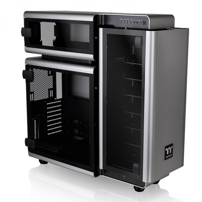 Thermaltake Level 20 Ultra Tower Aluminium, Noir, Gris