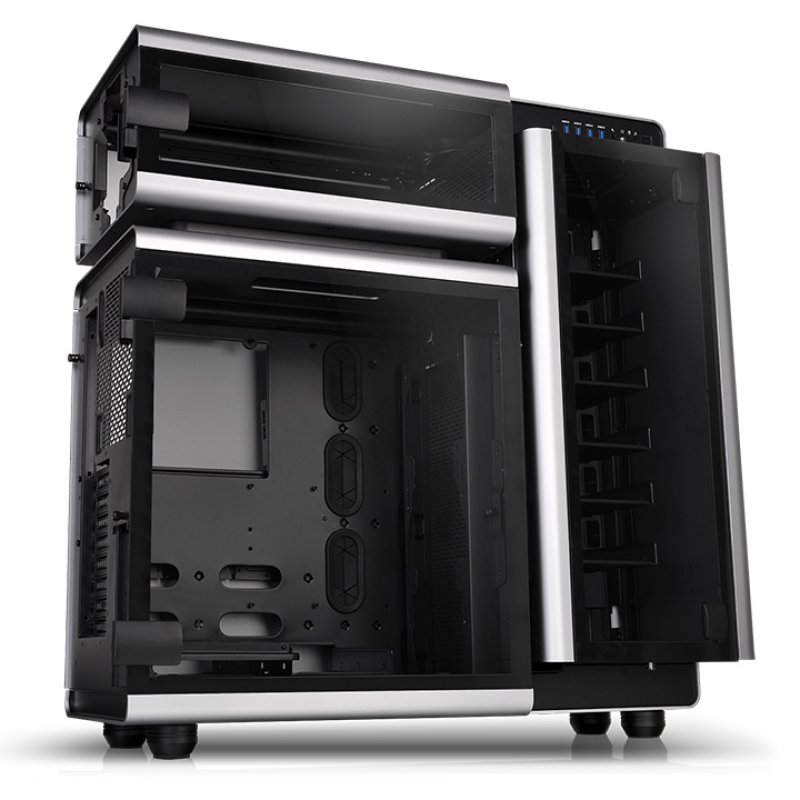 Thermaltake Level 20 Ultra Tower Aluminium, Noir, Gris