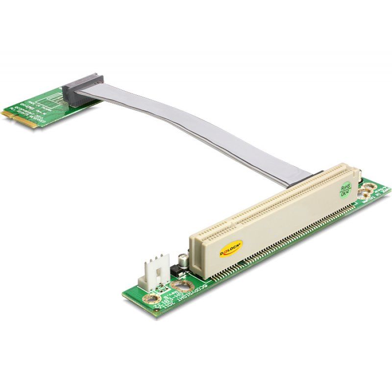 DeLOCK Riser Card mPCIePCI 32Bit/5V li