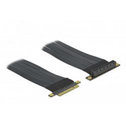 DeLOCK Riser Card PCIe x8x8 | mit flexiblem Kabel 30cm