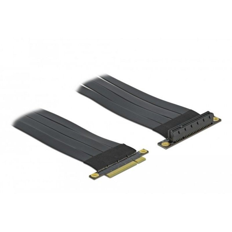 DeLOCK Riser Card PCIe x8x8 | mit flexiblem Kabel 30cm