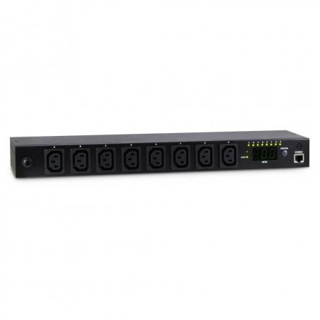 Inter-Tech SW-1681 power distribution unit (PDU) 8 AC outlet(s) Black