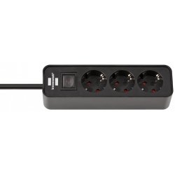 Brenn Ecolor Steckdosenleiste 3-fach bk