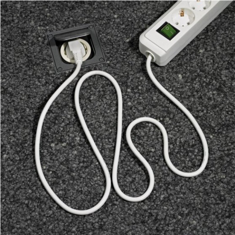 Brennenstuhl 1159520400 multiprise 3 m 6 sortie(s) CA Intérieure Blanc