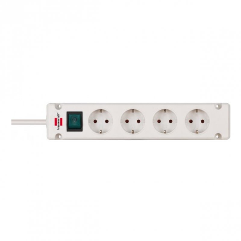 Brennenstuhl 1150650124 power extension 1.5 m 4 AC outlet(s) Indoor White