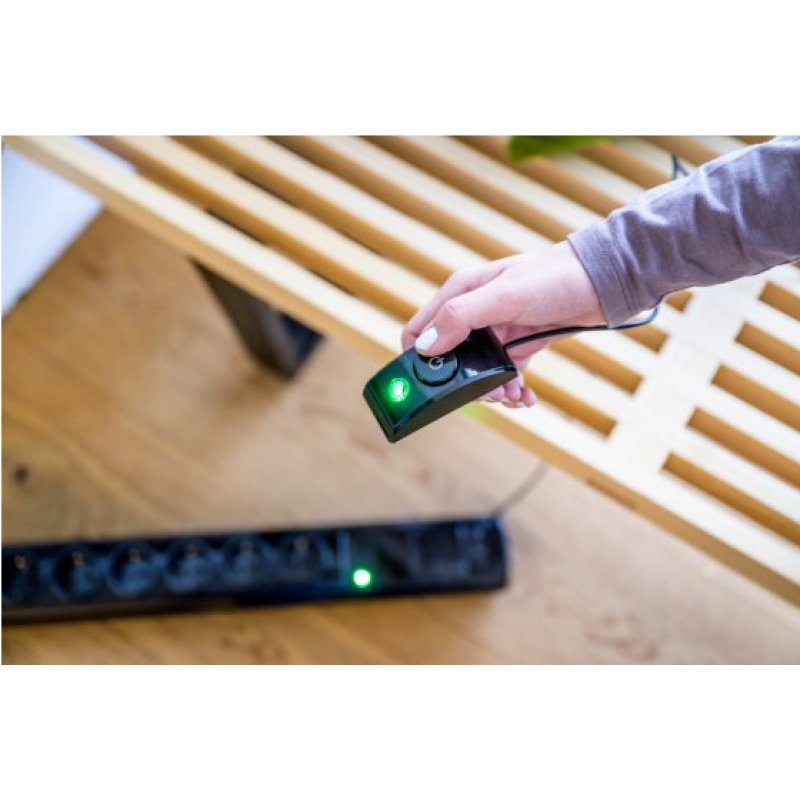 Brennenstuhl 1153300467 multiprise 2 m 7 sortie(s) CA Intérieure Noir