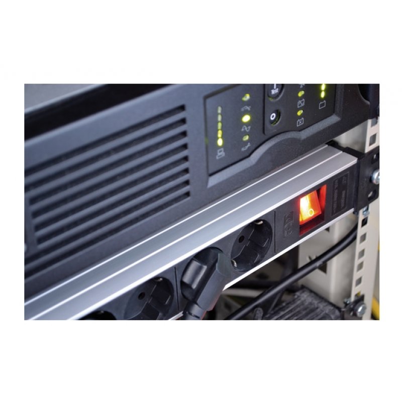 Brenn Alu Line 8-fach 19"       2m rd/gy | H05VVF 3G1,0