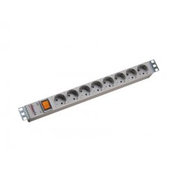 Bachmann Outlet strip 8-way 19'' multiprise 1,5 m