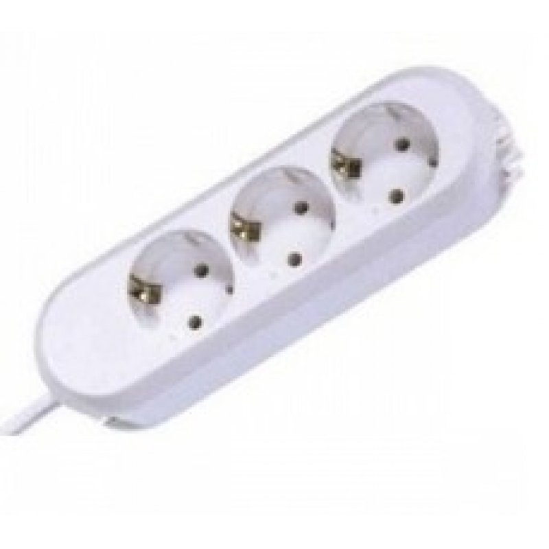 Bachmann SMART 3x Schuko 3m multiprise 3 sortie(s) CA Blanc