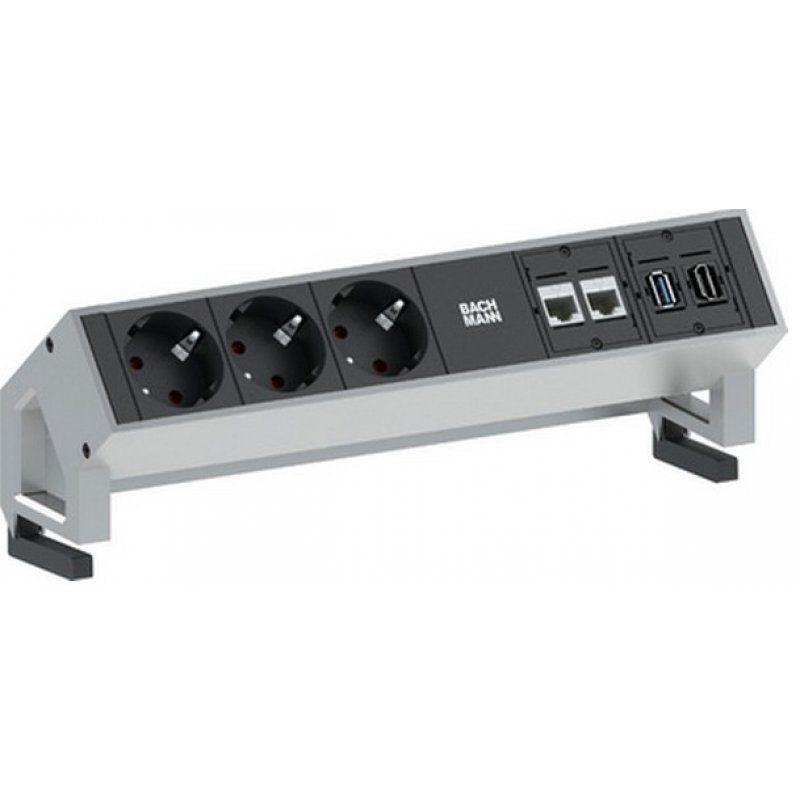 Bach DESK2 3xSchuko 2xCAT6 1xHDMI 1xUSB