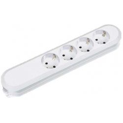 Bachmann 381.223K power extension 4 AC outlet(s) White