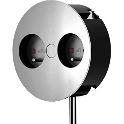 Bachmann TWIST 2S multiprise 2 sortie(s) CA Intérieure Chrome