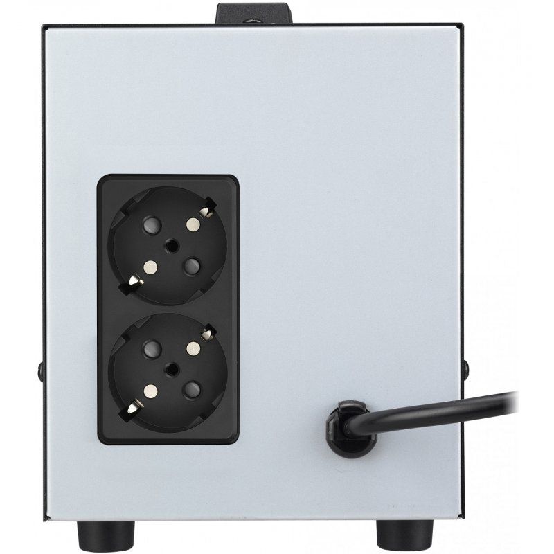 PowerWalker AVR 1500/SIV voltage regulator 2 AC outlet(s) 230 V Black