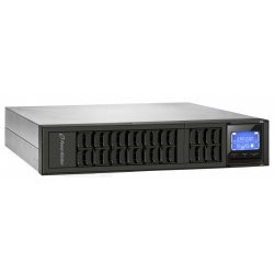 PowerWalker VFI 2000CRM LCD uninterruptible power supply (UPS) Double-conversion (Online) 2 kVA 1600 W 4 AC outlet(s)