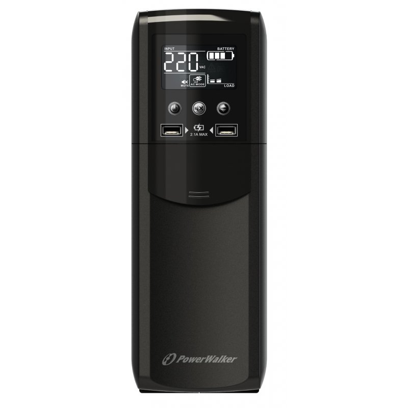 PowerWalker VI 600 CSW uninterruptible power supply (UPS) Line-Interactive 0.6 kVA 360 W 4 AC outlet(s)