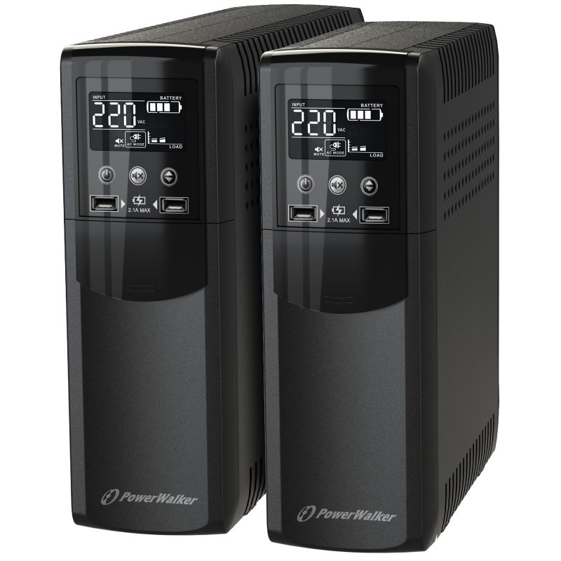 PowerWalker VI 1500 CSW alimentation d'énergie non interruptible Interactivité de ligne 1,5 kVA 900 W 4 sortie(s) CA