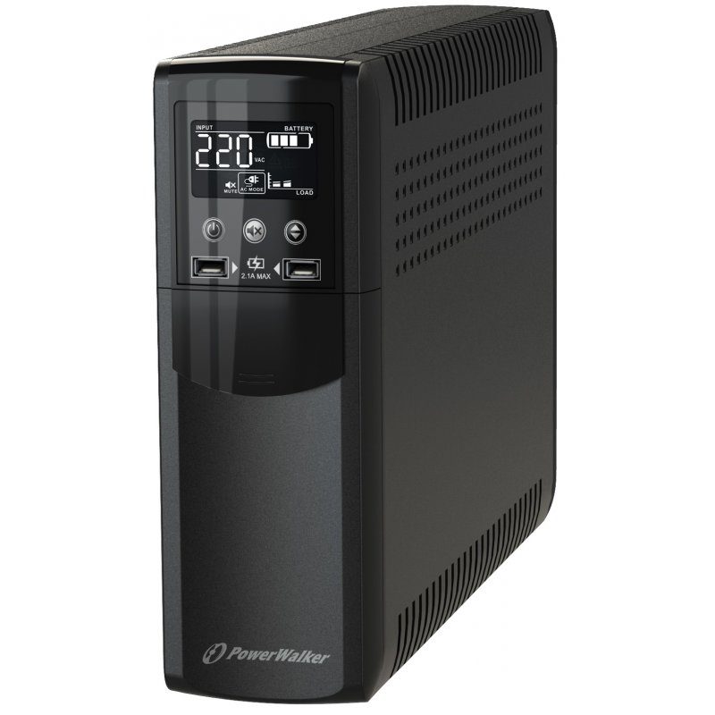 PowerWalker VI 1200 CSW IEC alimentation d'énergie non interruptible Interactivité de ligne 1,2 kVA 720 W 8 sortie(s) 