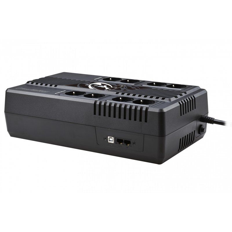 PowerWalker VI 800 MS alimentation d'énergie non interruptible Interactivité de ligne 0,8 kVA 480 W 8 sortie(s) CA