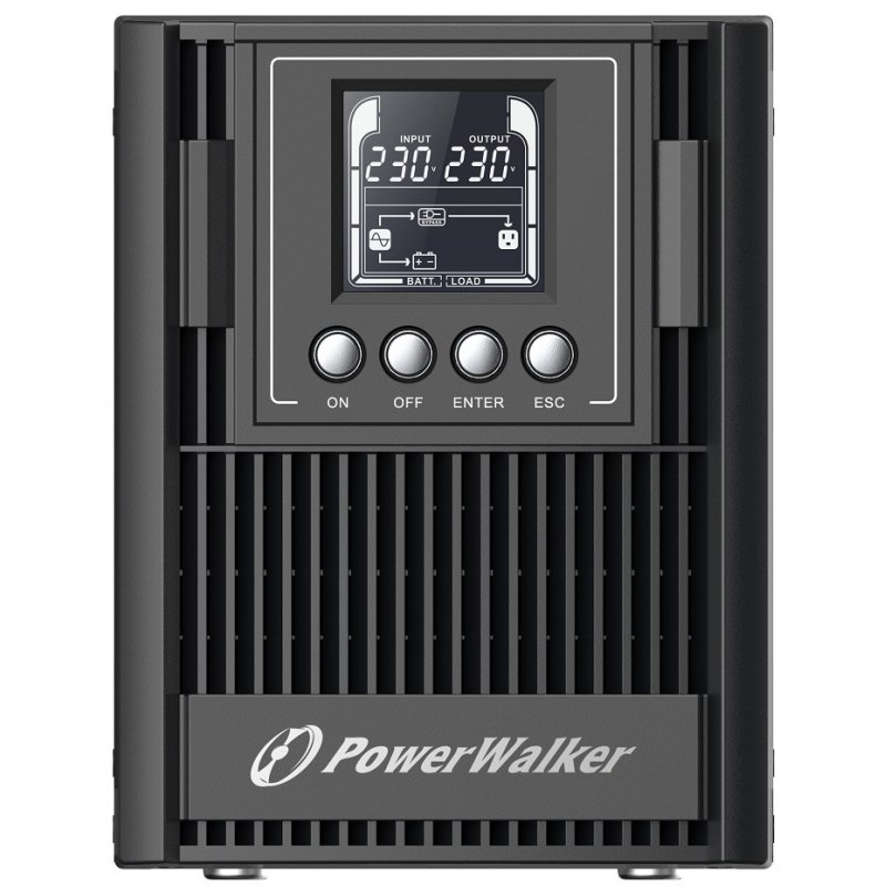 PowerWalker VFI 1000 AT alimentation d'énergie non interruptible Double-conversion (en ligne) 1 kVA 900 W 3 sortie(s) C