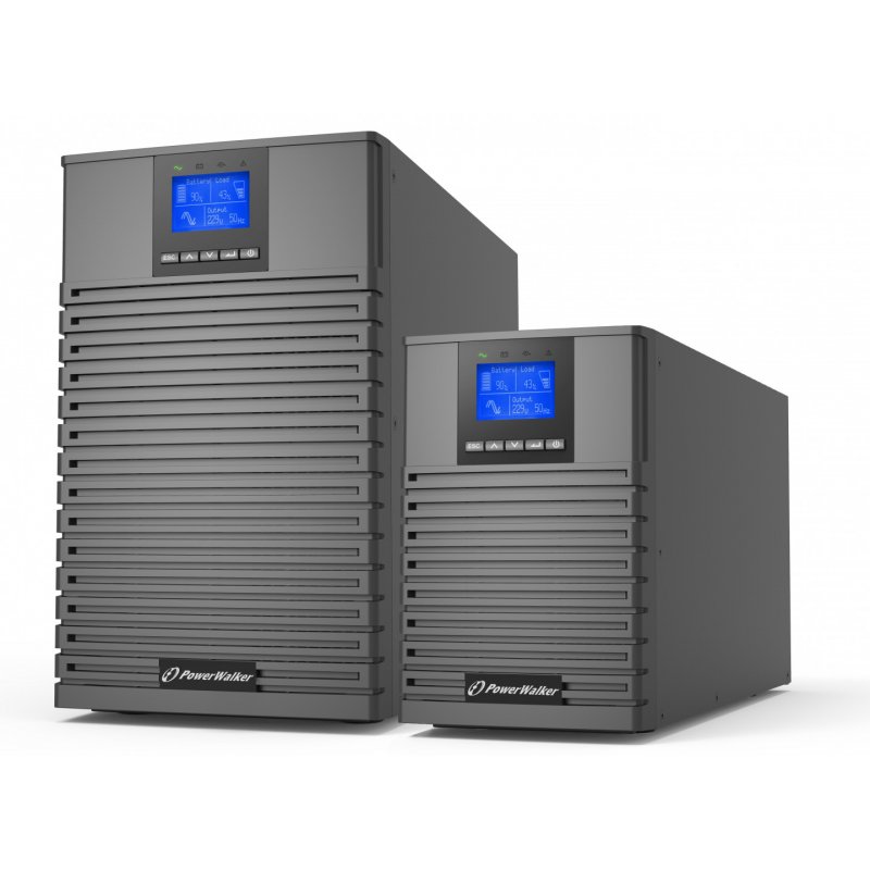 PowerWalker VFI 1000 ICT IoT uninterruptible power supply (UPS) Double-conversion (Online) 1 kVA 1000 W 4 AC outlet(s)