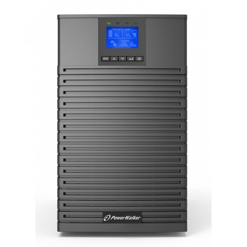 PowerWalker VFI 2000 ICT IoT alimentation d'énergie non interruptible Double-conversion (en ligne) 2 kVA 2000 W 8 sorti