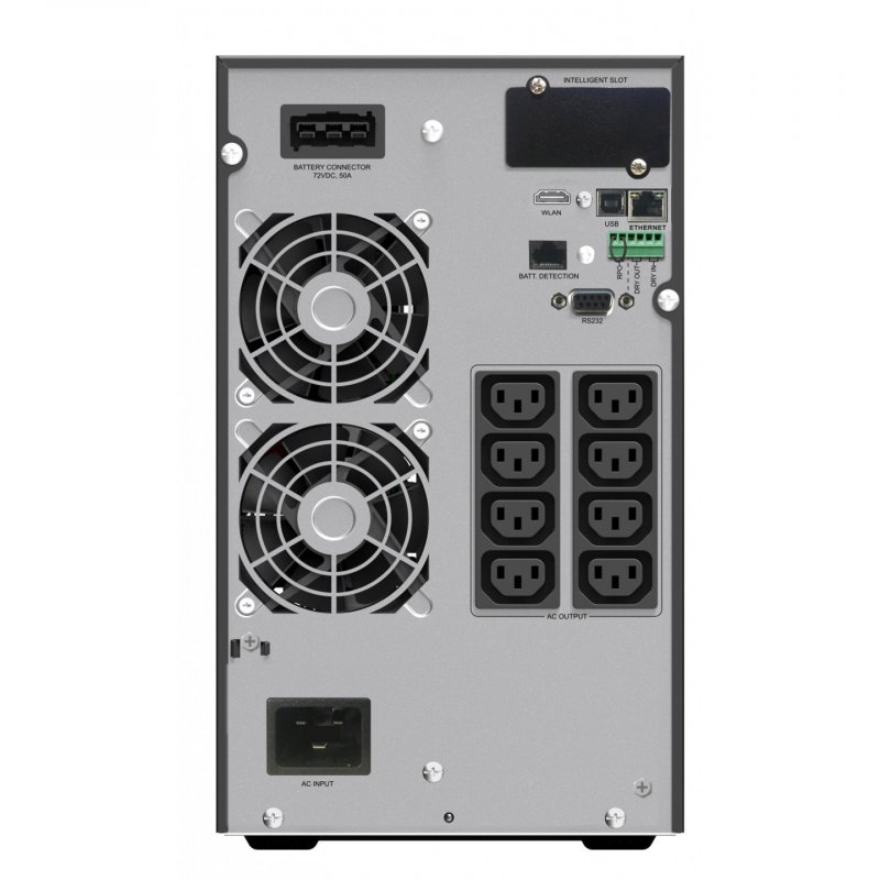 PowerWalker VFI 2000 ICT IoT alimentation d'énergie non interruptible Double-conversion (en ligne) 2 kVA 2000 W 8 sorti