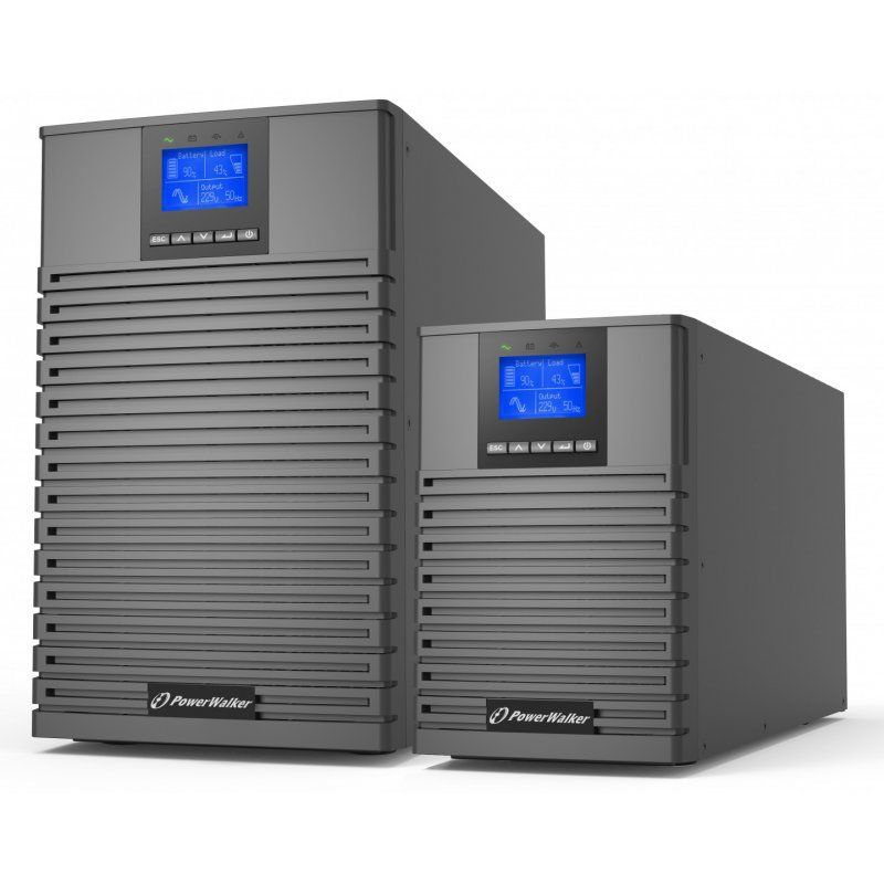 PowerWalker VFI 2000 ICT IoT uninterruptible power supply (UPS) Double-conversion (Online) 2 kVA 2000 W 8 AC outlet(s)
