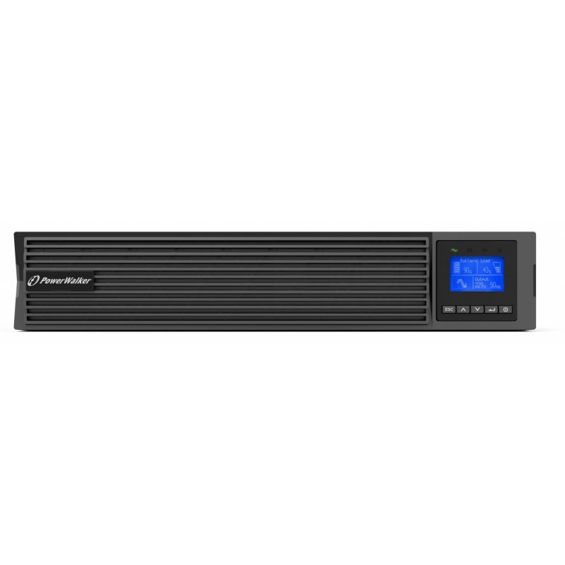 PowerWalker VFI 2000 ICR IoT uninterruptible power supply (UPS) Double-conversion (Online) 2 kVA 2000 W 8 AC outlet(s)