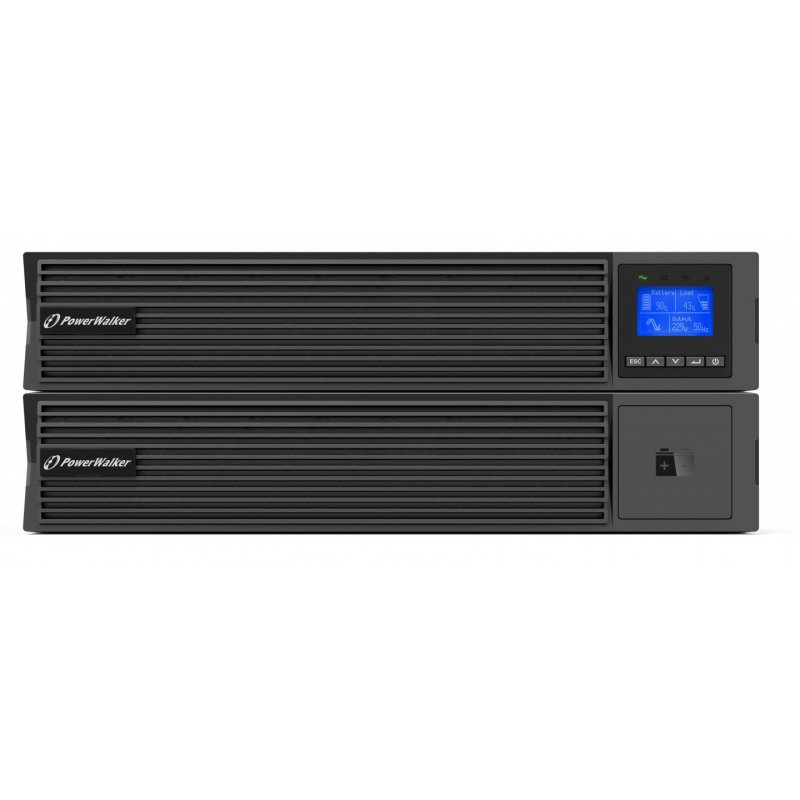 PowerWalker VFI 2000 ICR IoT alimentation d'énergie non interruptible Double-conversion (en ligne) 2 kVA 2000 W 8 sorti