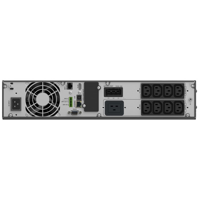 PowerWalker VFI 3000 ICR IoT alimentation d'énergie non interruptible Double-conversion (en ligne) 3 kVA 3000 W 9 sorti