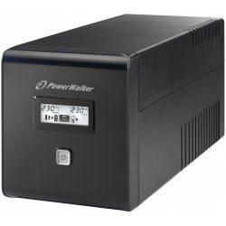 PowerWalker VI 1000 LCD uninterruptible power supply (UPS) 1 kVA 600 W 4 AC outlet(s)
