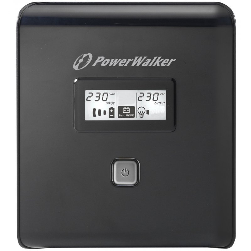 PowerWalker VI 1000 LCD uninterruptible power supply (UPS) 1 kVA 600 W 4 AC outlet(s)