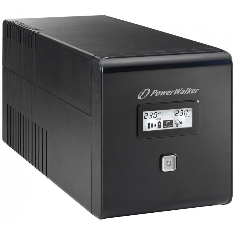 PowerWalker VI 1000 LCD alimentation d'énergie non interruptible 1 kVA 600 W 4 sortie(s) CA