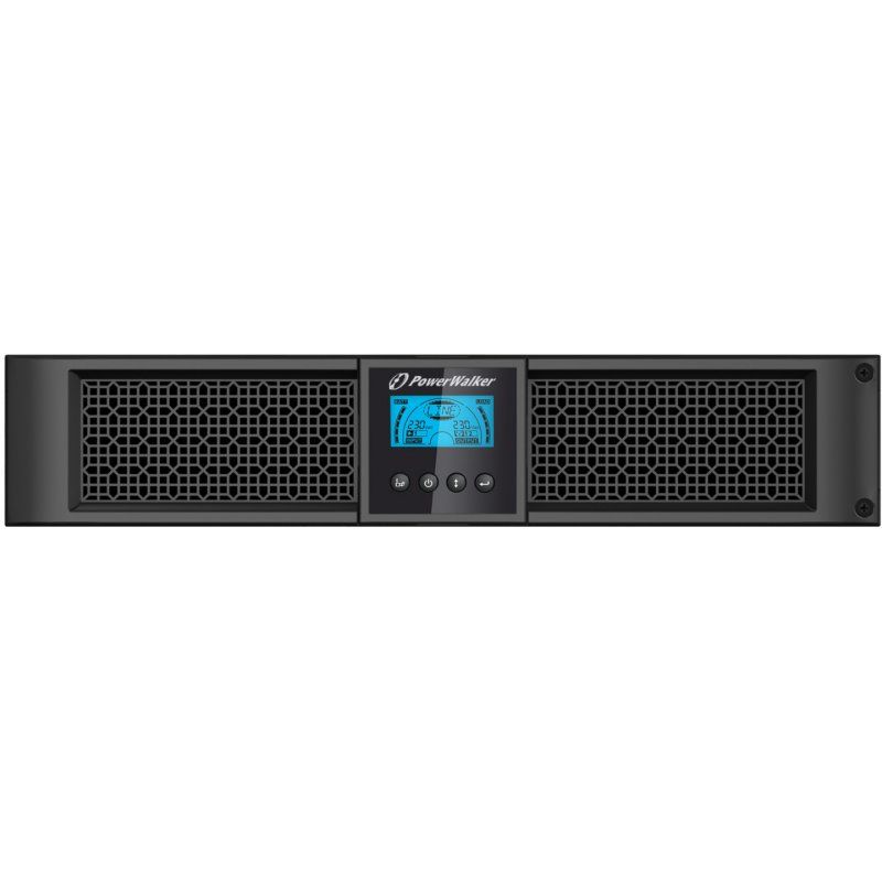 PowerWalker VFI 1500RT LCD uninterruptible power supply (UPS) 1.5 kVA 1350 W 8 AC outlet(s)