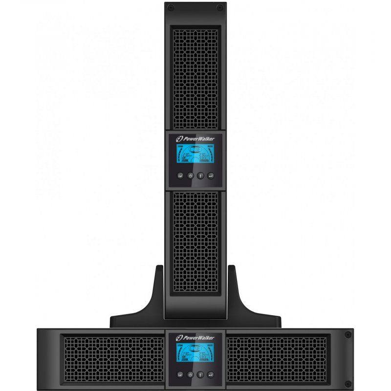 PowerWalker VFI 1500RT LCD uninterruptible power supply (UPS) 1.5 kVA 1350 W 8 AC outlet(s)