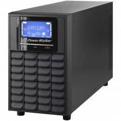PowerWalker VFI 2000C LCD uninterruptible power supply (UPS) Double-conversion (Online) 2 kVA 1600 W 4 AC outlet(s)