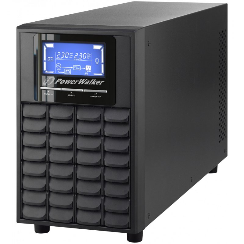PowerWalker VFI 2000C LCD alimentation d'énergie non interruptible Double-conversion (en ligne) 2 kVA 1600 W 4 sortie(s