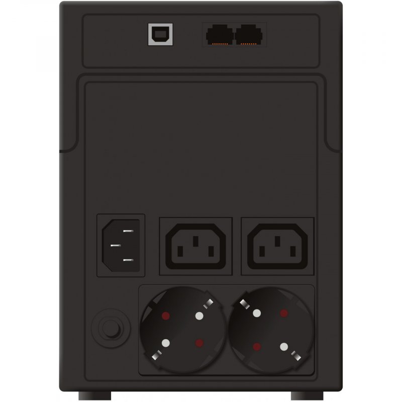 PowerWalker VI 1200 SHL Schuko uninterruptible power supply (UPS) Line-Interactive 1.2 kVA 600 W 4 AC outlet(s)