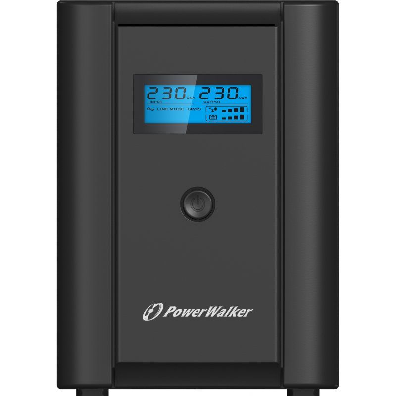 PowerWalker VI 2200 SHL Schuko uninterruptible power supply (UPS) Line-Interactive 2.2 kVA 1200 W 4 AC outlet(s)