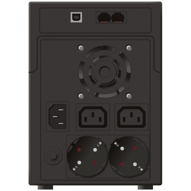 PowerWalker VI 2200 SHL Schuko alimentation d'énergie non interruptible Interactivité de ligne 2,2 kVA 1200 W 4 sortie