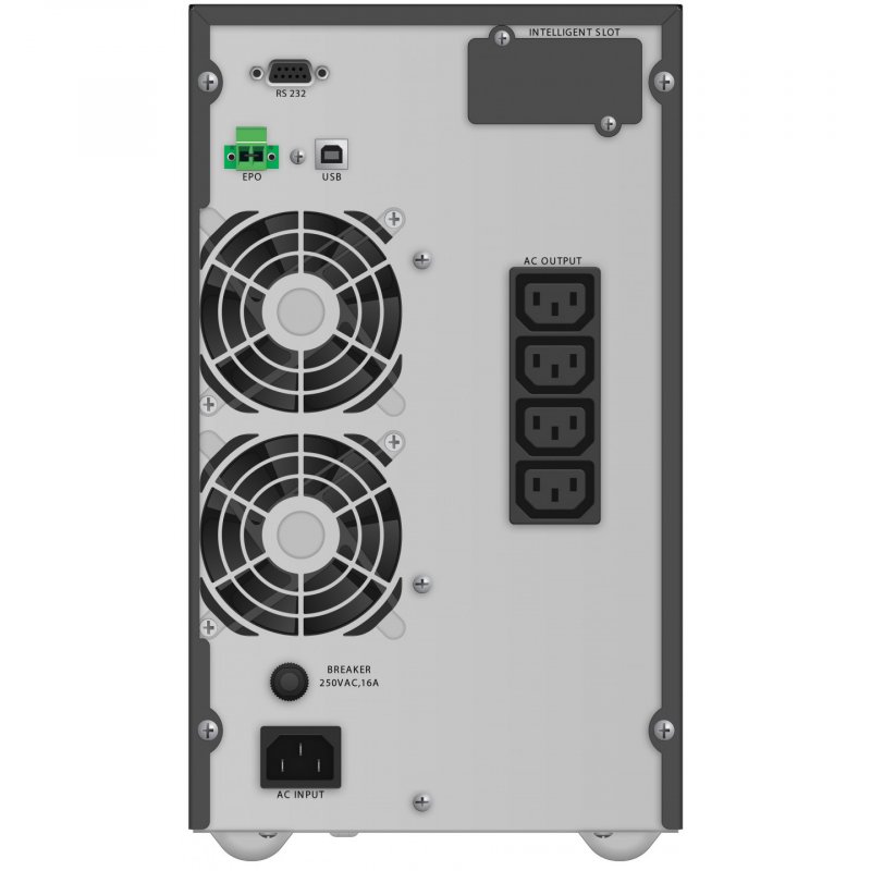 PowerWalker VFI 2000 TG alimentation d'énergie non interruptible Double-conversion (en ligne) 2 kVA 1800 W 4 sortie(s) 