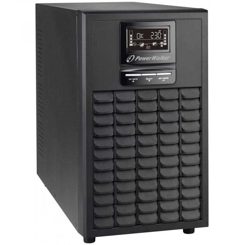PowerWalker VFI 2000 CG PF1 alimentation d'énergie non interruptible Double-conversion (en ligne) 2 kVA 2000 W 8 sortie