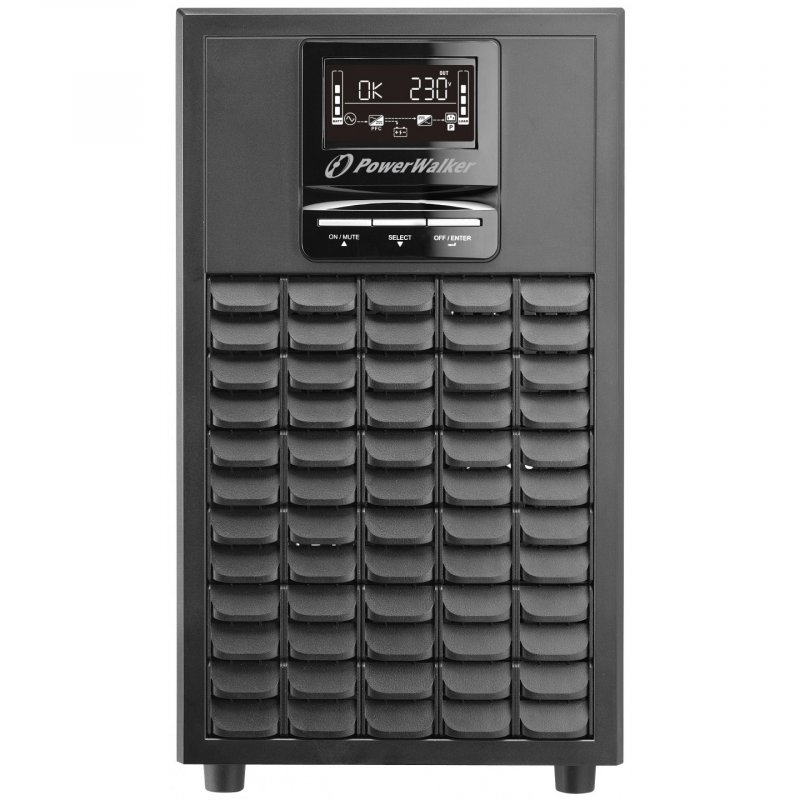 PowerWalker VFI 2000 CG PF1 alimentation d'énergie non interruptible Double-conversion (en ligne) 2 kVA 2000 W 8 sortie