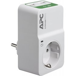 APC PM1WU2-GR protection surtension Blanc 1 sortie(s) CA 230 V