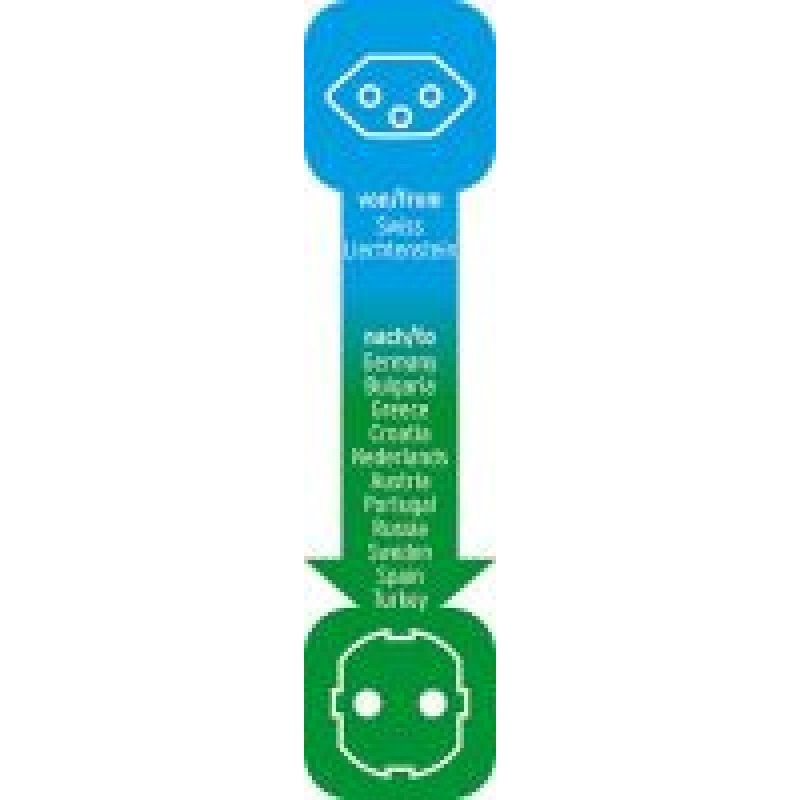 Brennenstuhl 1508480 power adapter/inverter Indoor Black