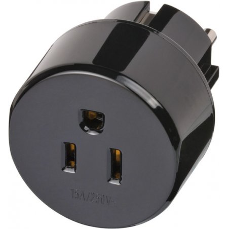 Brennenstuhl 1508520 power adapter/inverter Indoor Black